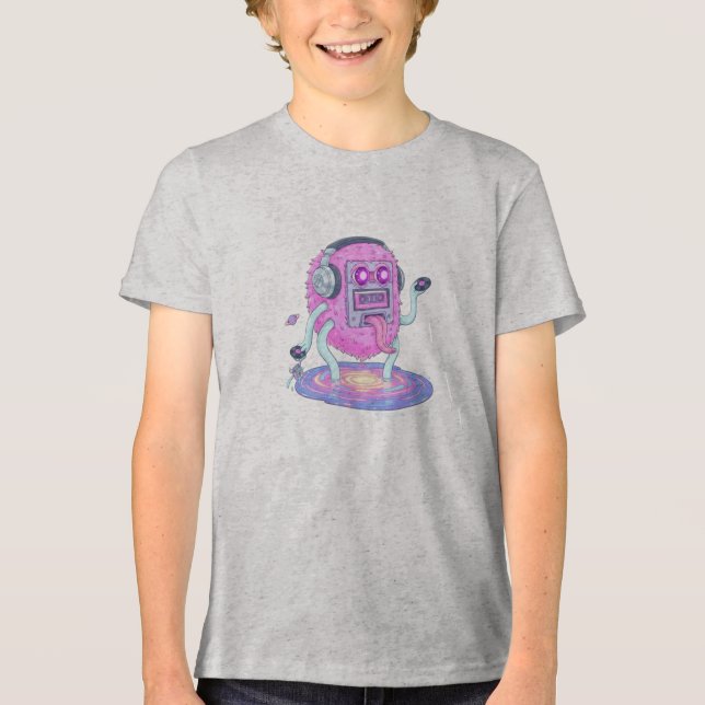 T-shirt En Tri-matière Amateur de chanson  (Recto)