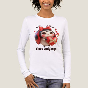 T-shirt En Tri-matière Amateurs de coccinelle mignonne personnalisable