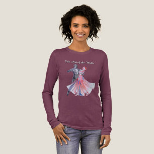 T-shirt En Tri-matière Amateurs de Danse Valse Élégant Design Graphique