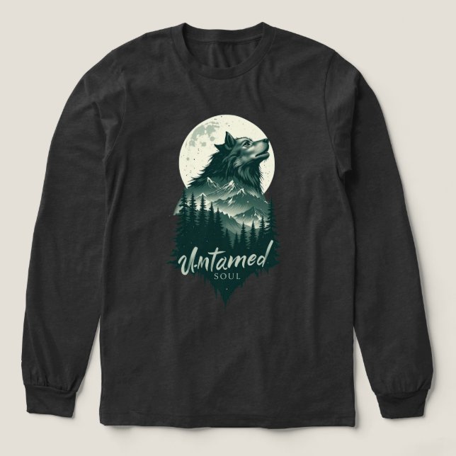 T-shirt En Tri-matière Âme non domptée (Motif devant)