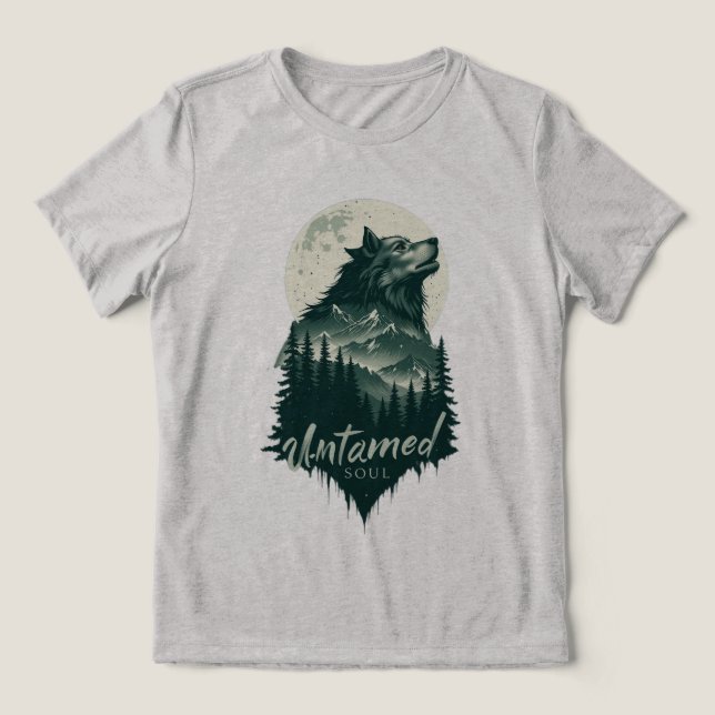 T-shirt En Tri-matière Âme non domptée (Design Recto)
