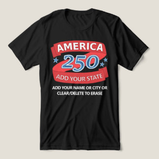 T-shirt En Tri-matière America 250 Add State Patriotic Apparel For Dark