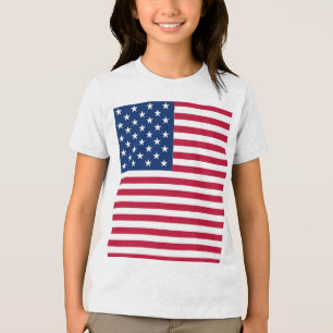 T-shirt En Tri-matière American USA Flag Pride Design-76353