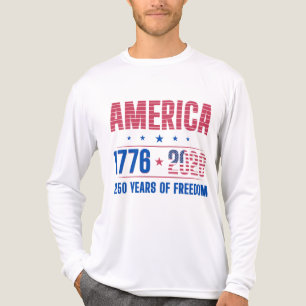 T-shirt En Tri-matière AMÉRIQUE 1776 2026 250 ans de liberté 