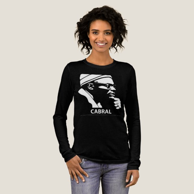 T-shirt En Tri-matière Amilcar Cabral puissant (Recto complet)