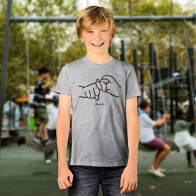 T-shirt En Tri-matière Amis ASL T-shirt enfant - Amitié (Créateur téléchargé)