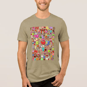 T-shirt En Tri-matière Amour
