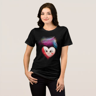 T-shirt En Tri-matière Amour design