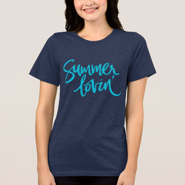 T-shirt En Tri-matière Amour d'été (Recto)