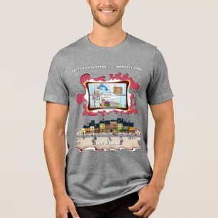 T-shirt En Tri-matière Amour, mensonges et un nez létal Absurde