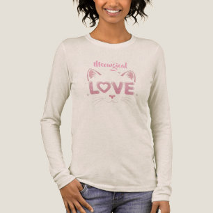 T-shirt En Tri-matière Amour Parfait Félin Amour Amour Chaton Mignon Amou