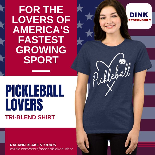 T-shirt En Tri-matière Amoureux de Pickleball (Créateur téléchargé)