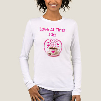T-shirt En Tri-matière Amoureux du café Love at First Sip