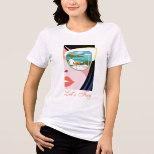 T-shirt En Tri-matière Amusons-nous - Le Lotus Blanc