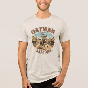 T-shirt En Tri-matière Âne sauvage d'Oatman Arizona sur la route historiq