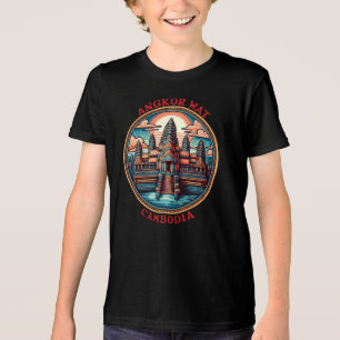 T-shirt En Tri-matière Angkor Vat, Cambodge