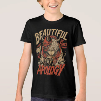 T-shirt En Tri-matière Anime Belle Par Choix Et Non Par Excuse