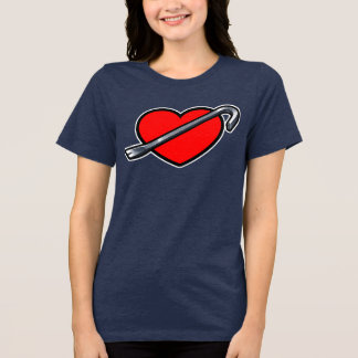 T-shirt En Tri-matière Anime Cœur Féroce Briseur de Cœurs Design Barre à