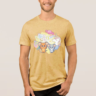 T-shirt En Tri-matière Anime Magique Candyland avec Jerry et Tuffy