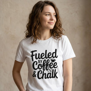 T-shirt En Tri-matière Animé par Coffee & Chalk Women's