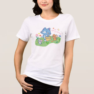 T-shirt En Tri-matière Anime Tom, Jerry et Tuffy Picnic