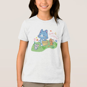 T-shirt En Tri-matière Anime Tom, Jerry et Tuffy Picnic
