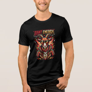 T-shirt En Tri-matière Année de la Chèvre de Feu 2027 La Chèvre Lunaire 
