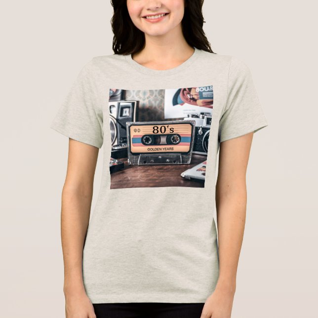 T-shirt En Tri-matière Années 80 (Recto)