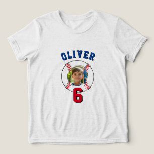 T-shirt En Tri-matière Anniversaire de enfant du baseball Ball Photo