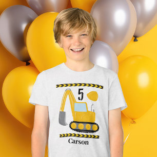 T-shirt En Tri-matière Anniversaire de enfant sur mesure du véhicule de c