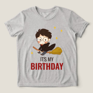 T-SHIRT  EN TRI-MATIÈRE ANNIVERSAIRE MAGIQUE DE PERSONNAGE™ HARRY POTTER