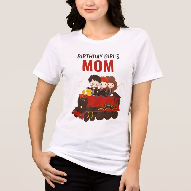 T-SHIRT  EN TRI-MATIÈRE ANNIVERSAIRE MAGIQUE DE PERSONNAGE HARRY POTTER™ (Recto)