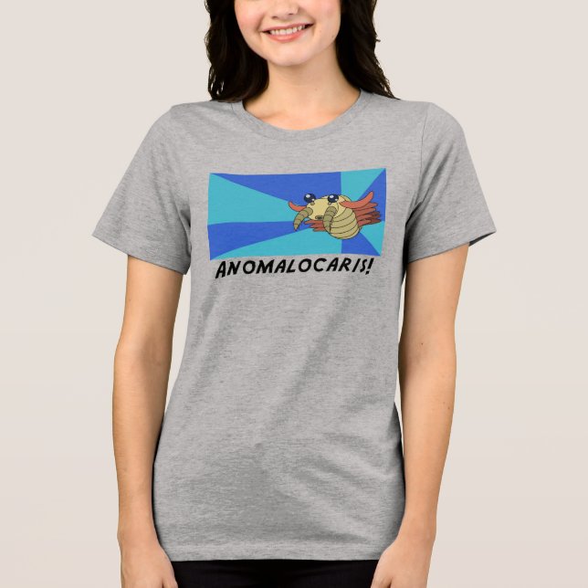 T-shirt En Tri-matière Anomalocaris ! Animal préhistorique (Recto)