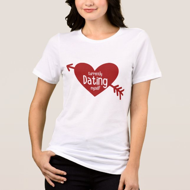 T-shirt En Tri-matière Anti-Valentines Day  (Recto)