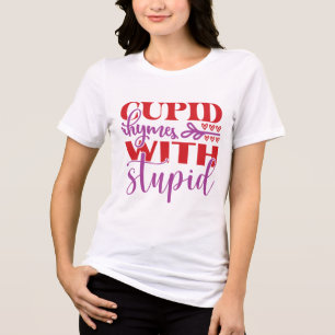 T-shirt En Tri-matière Anti-Valentines Day