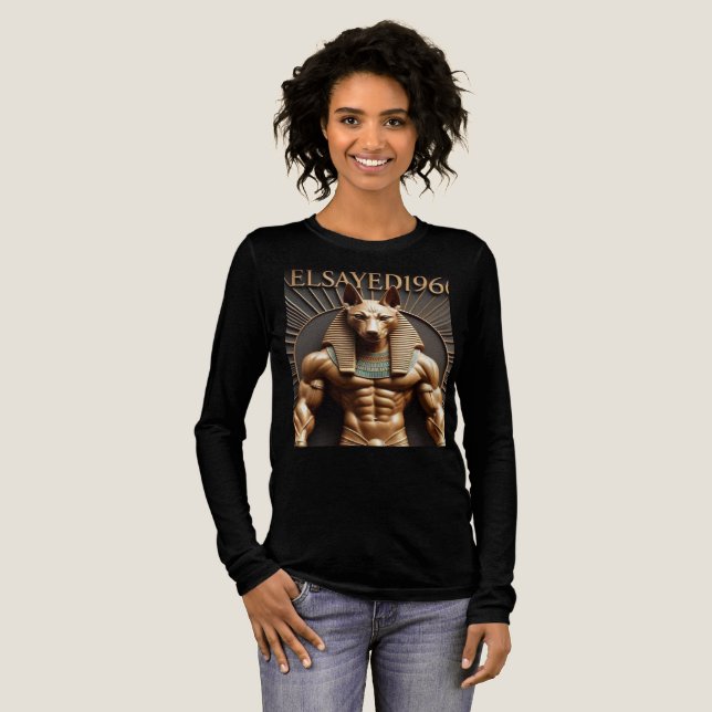 T-shirt En Tri-matière Anubis : Gardien du Monde Souterrain (Recto complet)