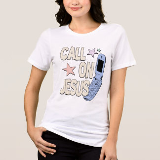 T-shirt En Tri-matière Appel à Jésus - Retro Faith Design