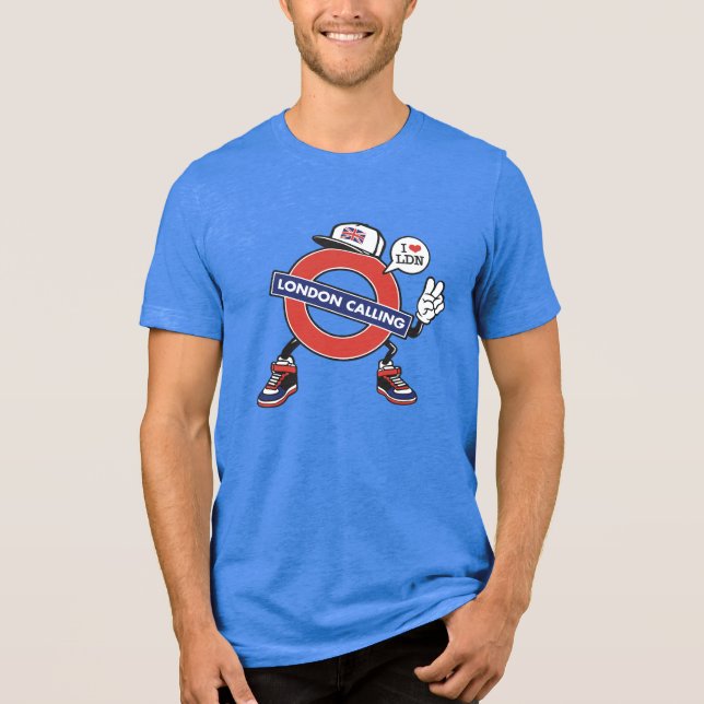 T-shirt En Tri-matière Appel de Londres (Recto)