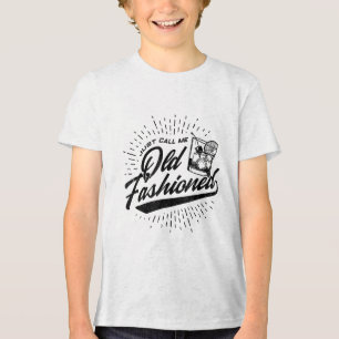 T-shirt En Tri-matière Appelez-Moi juste Vieux Mode _1