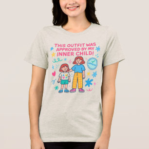 T-shirt En Tri-matière Approuvé par My Inner Child
