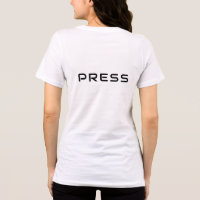 APPUYEZ sur le bouton texte sur le tissu tricolore