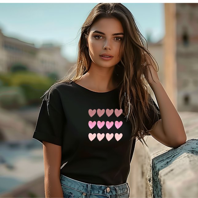 T-shirt En Tri-matière Aquarelle coeur meilleure maman jamais (Créateur téléchargé)