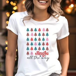 T-shirt En Tri-matière Arbre de Noël Jingle All The Way