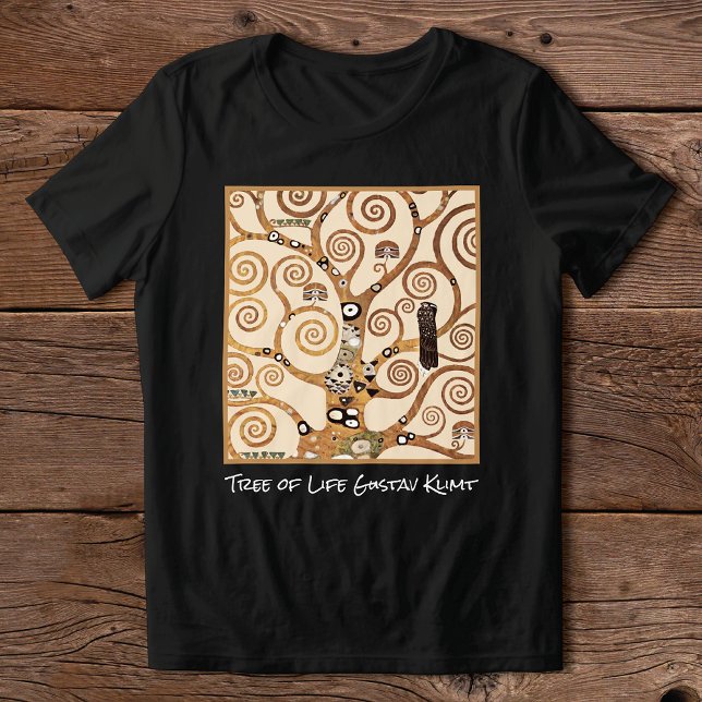 T-shirt En Tri-matière Arbre de vie Abstrait Gustav Klimt T-Shirt (Créateur téléchargé)