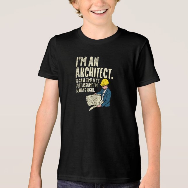 T-shirt En Tri-matière Architect - I'm (Recto)