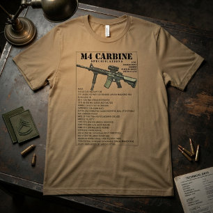 T-shirt En Tri-matière Arme d'infanterie carabine M4