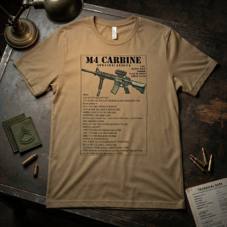 T-shirt En Tri-matière Arme d'infanterie carabine M4
