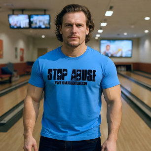 T-shirt En Tri-matière Arrêter les abus