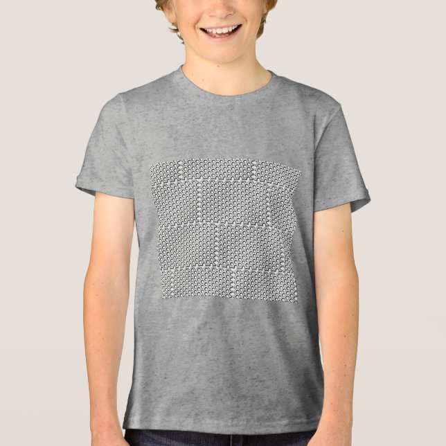 T-shirt En Tri-matière arrondi T (Recto)