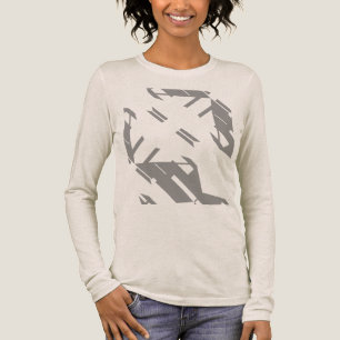 T-shirt En Tri-matière Art contemporain gris sud-ouest look Abstrait